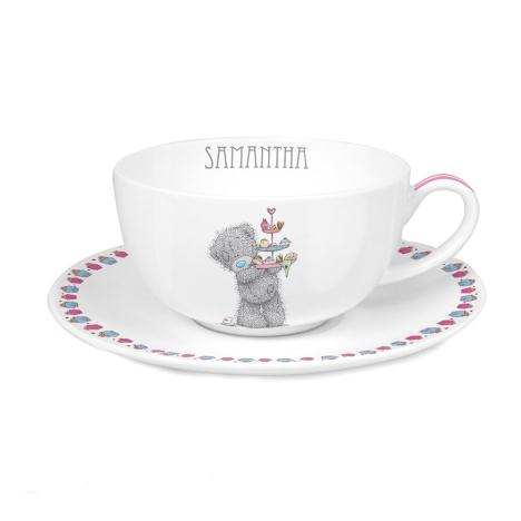 Personalised Me to You Bear Cupcake Teacup & Saucer £15.99